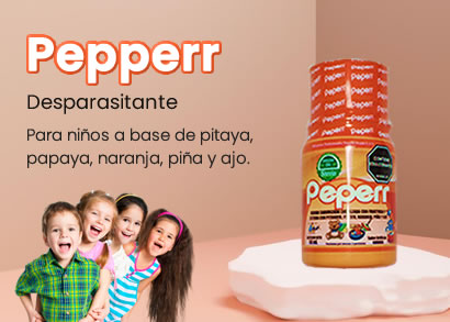 Pepper Desparasitante Infantil